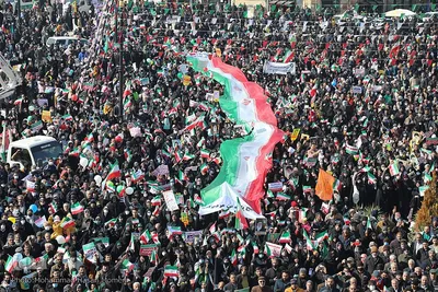 راهپیمایی 22 بهمن همدان