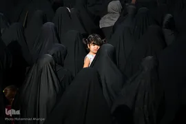 تشییع پیکر‌های ۹ شهید گمنام/ اهواز