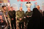 آیین گرامیداشت سرتیپ پاسدار شهید سعید قهاری سعید