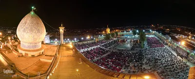مراسم احیای شب بیست و یکم ماه رمضان در حرم شاهچراغ (ع)