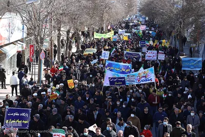 راهپیمایی یوم‌الله ۲۲ بهمن در اهر