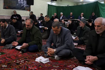 مراسم احیای شب بیست و سوم ماه مبارک رمضان در اهر