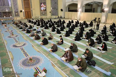 ترتیل خوانی قرآن کریم در مصلی تبریز‎‎