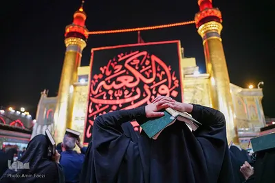 احیا در حرم امام علی‎‎