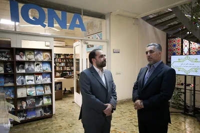 بازدید دکتر سید احمد علوی از خبرگزاری ایکنا