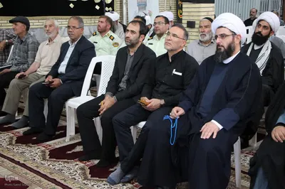 مراسم یادبود و گرامیداشت امام جمعه بخش جوکار