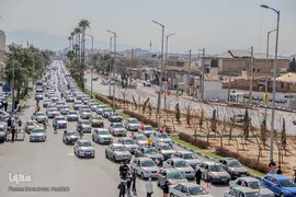 جشن ۴۳ سال استقامت و عزت در سومین حرم اهل بیت (ع)