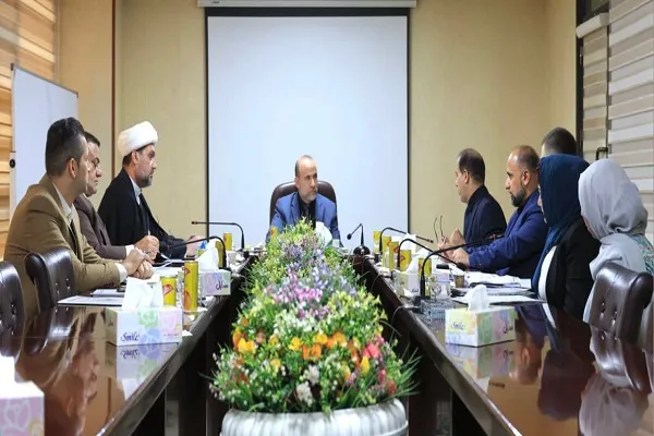 بالصور...جلسة تشاورية لتخصيص إمتيازات لحفظة القرآن في الجامعات العراقية