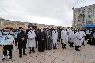 آیین گلاب شویی حرم مطهر شاهچراغ(ع)