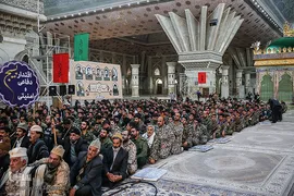 تجدید میثاق سازمان بسیجیان با  آرمان های امام خمینی (ره) معمار کبیر انقلاب اسلامی