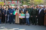 راهپیمایی مردم اهر در محکومیت حادثه تروریستی حرم شاهچراغ