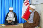 دیدار امام جمعه خوسف با حجت‌الاسلام عبادی