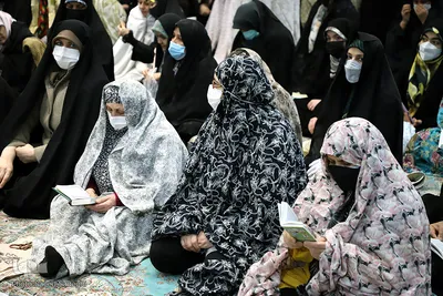 مراسم تحویل سال نو در آستان مقدس سید حمزه(ع) تبریز