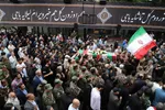 تشییع پیکر بسیجی شهید «امیر حسین‌پور» در تبریز‎
