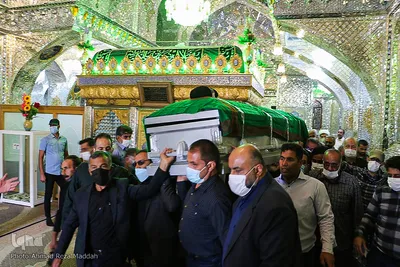 تشییع پیکر آیت‌ الله سید محمد فقیه در شیراز