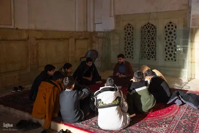 مراسم اعتکاف در مسجد جامع عتیق اصفهان