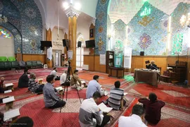افتتاح جلسه 50ساله آموزش قرآن استاد موسوی‌بلده در مسجد فخرآباد تهران