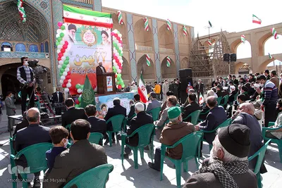 متفاوت ترین راهپیمایی 22 بهمن در یزد‎