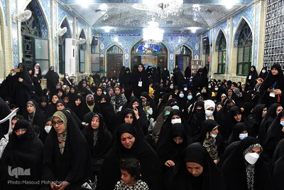 مراسم تشییع پیکر مطهر شهید محمد عبدوس از شهدای اقتدار دفاعی