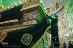 سیاه‌پوشی حرم مطهر حضرت شاهچراغ(ع)