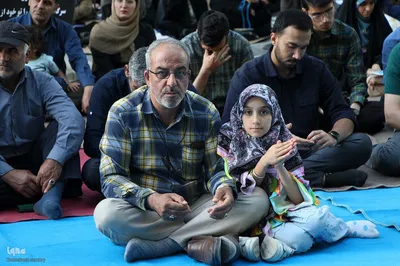 مراسم معنوی دعای عرفه در ملایر