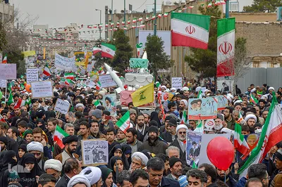 راهپیمایی چهلمین سالگرد پیروزی انقلاب اسلامی در قم
