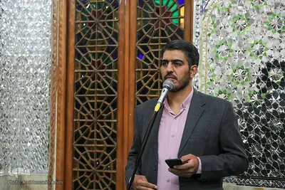 مراسم غبارروبی حرم مطهر حضرت علی بن حمزه