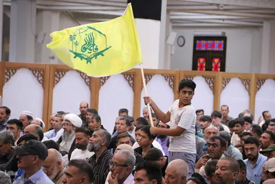 مهاجرین افغانستانی مقیم استان فارس در سوگ رهبر شهید امت