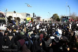 مراسم تشییع پیکر مطهر شهید سپهبد سلیمانی