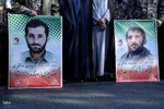 تشییع پیکر مطهر پنج شهید گمنام در تبریز‎