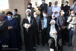 تشییع پیکر آیت الله علاقه بند در یزد