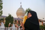سیاه‌پوشی حرم مطهر حضرت شاهچراغ(ع)