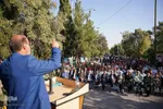 گلباران قبور شهدا‎