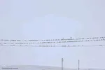 بارش برف در اهر