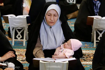 جزخوانی قرآن در مسجد امام حسن عسگری(ع) قزوین