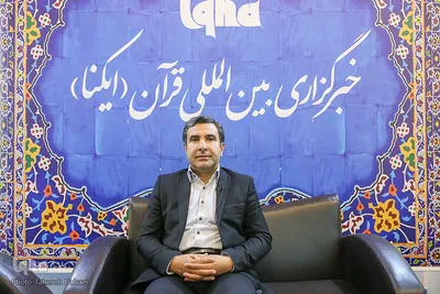 حضور سیدتقی کبیری، عضو فراکسیون قرآن و عترت مجلس در غرفه خبرگزاری ایکنا 