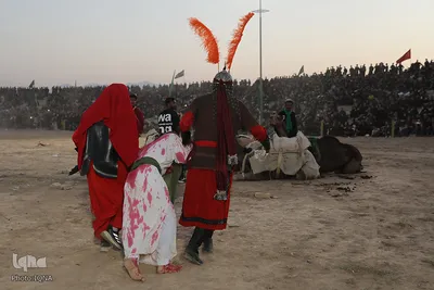 مراسم تعزیه در نوش‌آباد