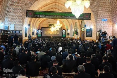 احیای شب بیست سوم ماه رمضان در مسجد جامع تبریز