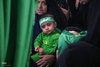مراسم شیرخوارگان حسینی در یزد