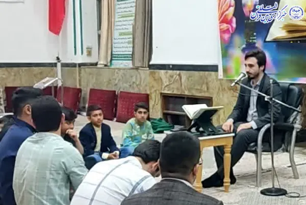 محفل انس با قرآن در آمل با حضور قاری بین المللی قرآن سید مصطفی حسینی