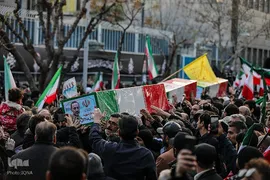 تشییع پیکر فرماندهان شهیددر معراج شهدا