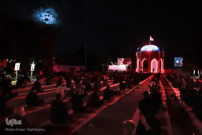 مراسم عزاداری شب عاشورا در زنجان