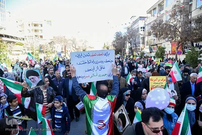راهپیمایی یوم‌الله ۲۲ بهمن در شیراز