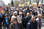 حماسه‌آفرینی ملایری‌ها در روز قدس