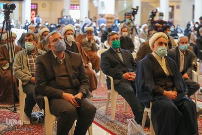 مراسم ارتحال آیت الله مصباح یزدی در شیراز