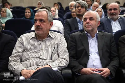 سعید اوحدی و احمد مسجدجامعی در پنجمین دوره اعطای جایزه هنری «غدیر»