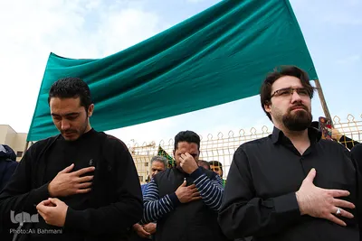 عزاداری شهادت امام رضا (ع) در مشهد الرضا(ع)