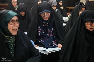 محفل انس با قرآن در مسجد سیدالشهدا