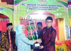 Tutup MTQ Kecamatan Bulukumpa, Tomy Satria: Harus Jadi Refleksi Kehidupan Sehari-hari
