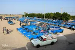 توزیع ۱۴ هزار بسته غذایی میان سیل‌زدگان خوزستان در آستانه ماه رمضان
